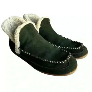Blondo Green Moccasins/Slippers with Cream Lining  -9M